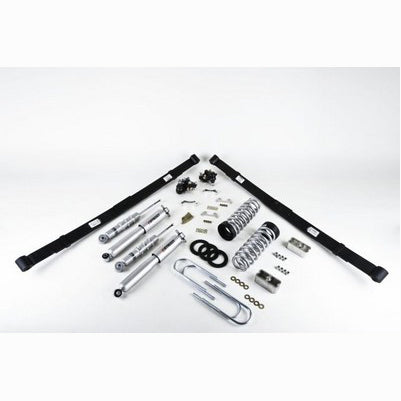 2004-12 Colorado/Canyon (Ext Cab) w/Z85 3 or 4 inch front/5 inch rear lowering kit, With Sp Shocks