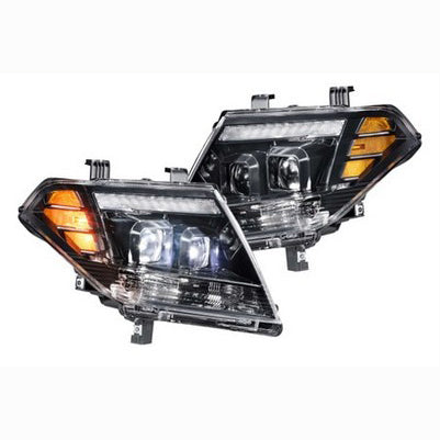 XB Hybrid LED Headlights: Nissan Frontier (09-20) (Pair / ASM)