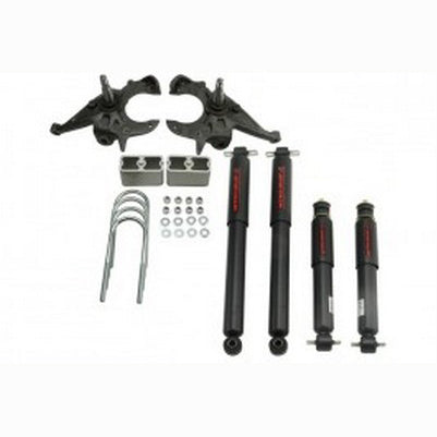 1982-04 S10/S15 (Ext Cab) 2 inch front/3 inch rear lowering kit with ND2 shocks