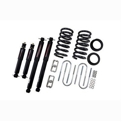 1982-04 S10/S15 (Ext Cab) 2 or 3 inch front/3 inch rear lowering kit with ND2 shocks