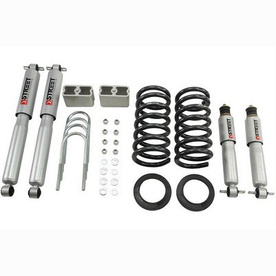 1982-04 S10/S15 (Ext Cab) 2 or 3 inch front/3 inch rear lowering kit, With Sp Shocks