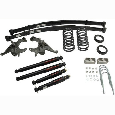1982-04 S10/S15 (Ext Cab) 4 or 5 inch front/5 inch rear lowering kit with ND2 shocks