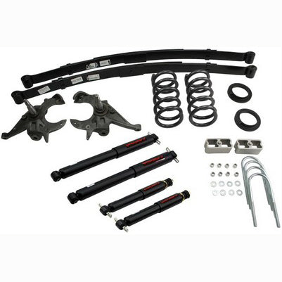 1994-04 S10/S15 V6 (Std Cab) 4 or 5 inch front/5 inch Rear Lowering Kit with ND2 shocks