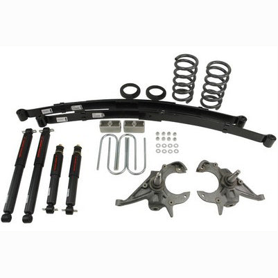 1994-04 S10/S15 V6 (Ext Cab) 4 or 5 inch front/5 inch rear lowering kit with ND2 shocks