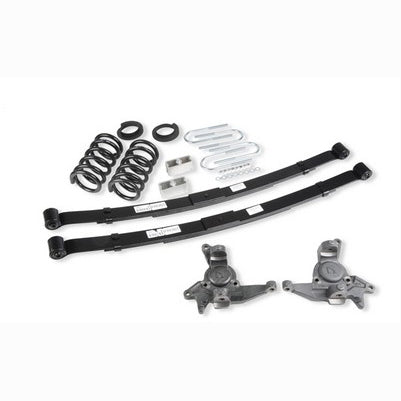1998-05 Blazer/Jimmy V6 (Exc Extreme) 4 or 5 inch front/5 inch rear lowering kit, spindles, coils, leafs and blocks