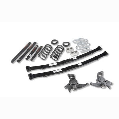 1998-03 Blazer/Jimmy V6 (exc Extreme) 4 or 5 inch front/5 inch rear lowering kit with ND2 shocks