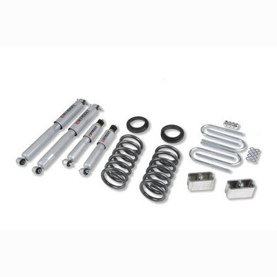 1982-04 S10/S15 83-97 Blazer/Jimmy 2 or 3 inch front/3 inch rear lowering kit, With Sp Shocks