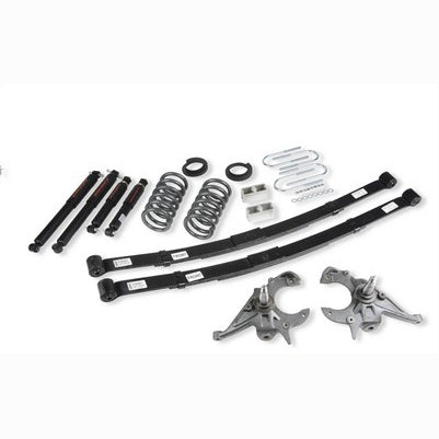 1995-97 Blazer/Jimmy 4 cyl 4 or 5 inch front/5 inch Rear lowering kit with ND2 shocks