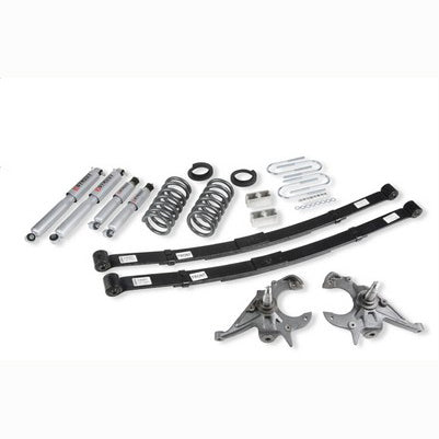 1995-97 Blazer/Jimmy 4 cyl 4 or 5 inch front/5 inch Rear lowering kit with SP shocks