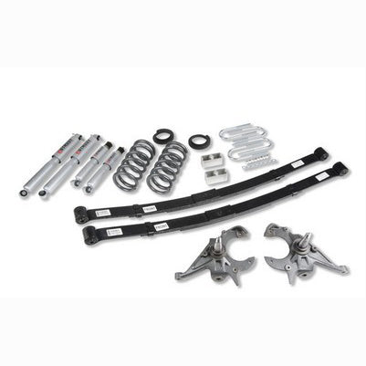 1995-97 Blazer/Jimmy V6 4 or 5 inch front/5 inch Rear Lowering Kit, With Sp Shocks