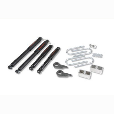 1982-97 S10/S15 Blazer (4WD) 1-3 inch front/2 inch rear lowering kit with ND2 shocks