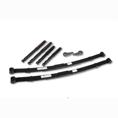 1982-94 S10/S15 Blazer (4WD, exc ZW7) 1-3 inch front/3 inch rear lowering kit with ND2 shocks