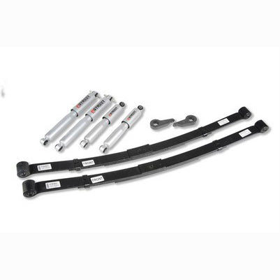 1995-97 S10/S15 Blazer (4WD) 1-3 inch front/3 inch rear lowering kit, With Sp Shocks