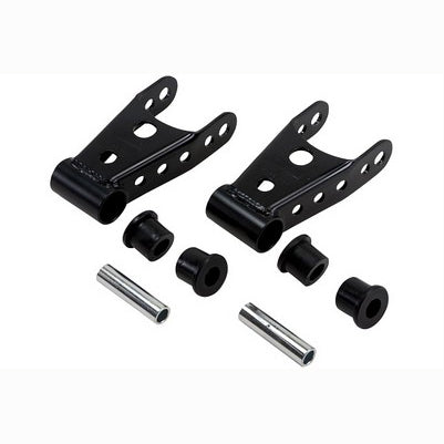 2011-24 Silverado/Sierra 2500 Pickup, 2015-20 F150 (short bed) 1 inch Rear Drop Shackle kit