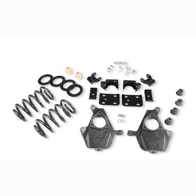 2007-13 Silverado/Sierra 1500 2wd (Std Cab) 3 or 4 inch Front/7 inch Rear lowering kit W/O Shocks