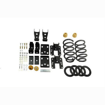 2007-13 Silverado/Sierra 1500 2wd (Ext/Crew Cab) 1 or 2 inch Front/4 inch Rear lowering kit without shocks
