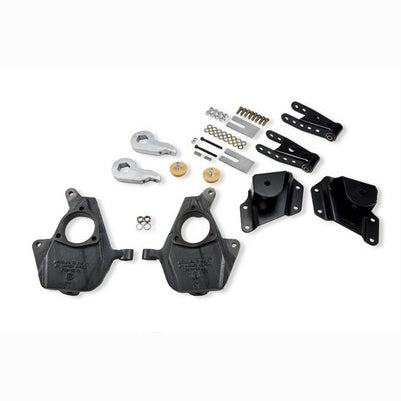 2005-06 Silverado/Sierra 1500 (Reg cab SB 2wd w/Torsion Bar suspension) 3 or 4 inch Front/4 inch Rear Lowering Kit w/o shocks