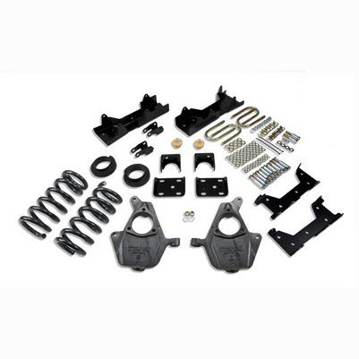 1999-00 Silverado/Sierra reg cab 2wd 4 or 5 inch Front/6 inch Rear lowering kit W/O Shocks