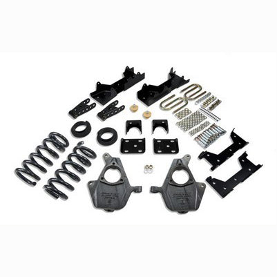 2001-06 Silverado/Sierra 1500 2wd reg cab 4 or 5 inch Front/6 or 7 inch Rear lowering kit W/O Shocks