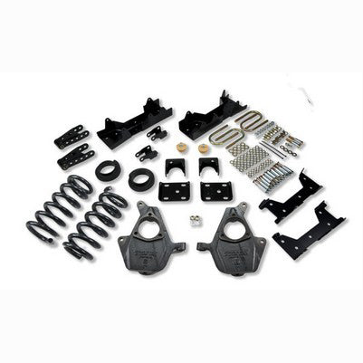 1999-00 Silverado/Sierra reg Cab 2wd 4 or 5 inch Front/6 or 7 inch Rear lowering kit W/O Shocks