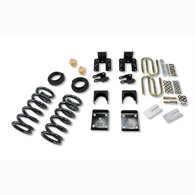 2004-06 Silverado/Sierra 1500 Crew Cab 2wd 3 inch Front/4 or 5 inch Rear lowering kit W/O Shocks