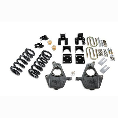 2004-06 Silverado/Sierra 1500 Crew Cab 2wd 3 inch Front/4 or 5 inch Rear lowering kit W/O Shocks
