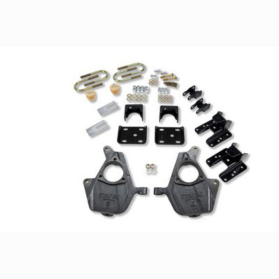 2004-06 Sierra Denali 1500 2wd Crew Cab 2 inch Front/4 or 5 inch Rear lowering kit W/O Shocks