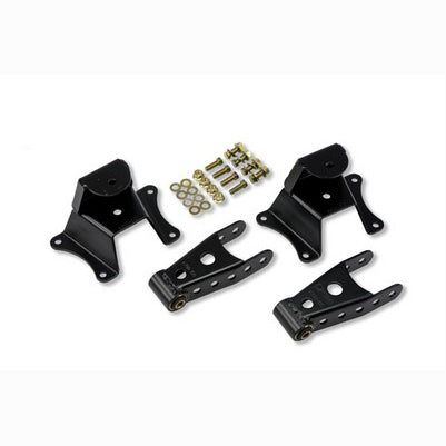 1973-87 C10 4 inch Rear Drop shackles/hanger kit