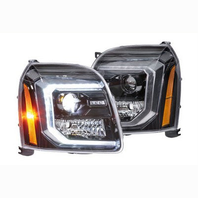 XB Hybrid LED Headlights: GMC Yukon (07-14) (Pair / ASM)