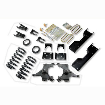 1992-98 C1500 reg cab (exc 454SS) 4 or 5 inch Front/6 or 7 inch Rear lowering kit W/O Shocks