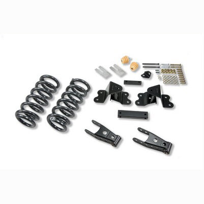 1988-98 C1500 Ext Cab 2 or 3 inch Front/4 inch Rear lowering kit W/O Shocks