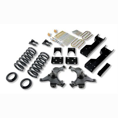 1988-98 C1500 Ext Cab 4 or 5 inch Front/6 inch Rear lowering kit W/O Shocks
