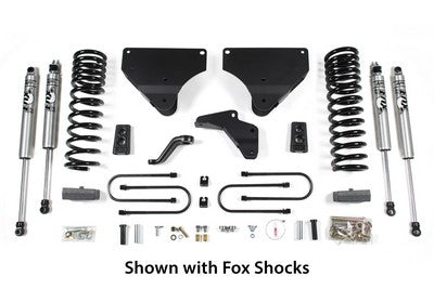 2013-18 Ram 3500 Diesel w/o rear air 4 inch radius arm drop lift kit