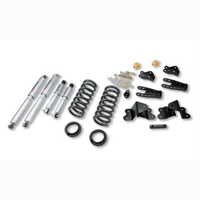 1990-94 Chev 454SS, 2 inch or 3 inch F/4 inch R drop Lowering Kit, With Sp Shocks