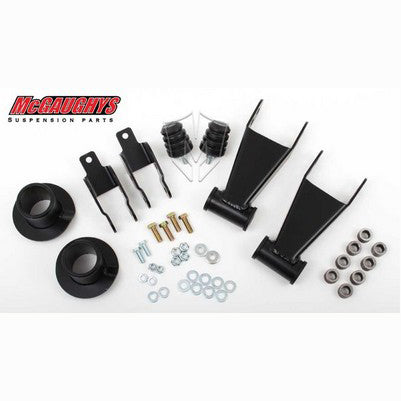 2 inch/4 inch Lowering Kit, 2004-08 Ford F150, 4Wd, All Cabs (Strut Cups, Shackles, Spacers, Shock Extenders)