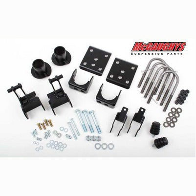 2009-14 Ford F150 (2Wd, All Cabs) 2/4 Inch Drop Kit (Front Coil Relocators, Hangers, Flip Kit, Bump Stops, Shock Ext.)