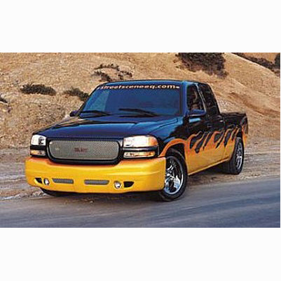 1999-02 GMC Sierra, 00-06 Yukon, Gen 1 front bumper cover. Does not fit Denali