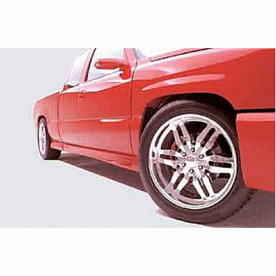 CHEVY/GMC SILV/SIERRA 00-06 EXT CAB SHORT. BED S. SKIRTS-SET URETHANE
