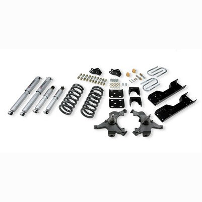 1990-94 Silverado 454 SS Only or 1988-98 Chevrolet Silverado/Sierra C2500 6 lug only 4 or 5 inch Front/6 inch Rear lowering kit w/ SP shocks