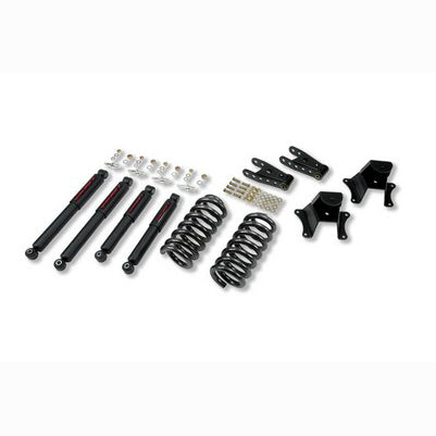 1973-87 C10 2 inch Front/4 inch Rear lowering kit With ND2 Shocks