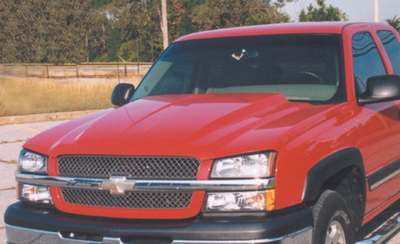 2003-05 Chev Silverado 1500 Steel Cowl Induction Hood With Regular 2 inch Cowl