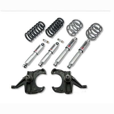 1971-72 C10 4 inch Front/5 inch Rear lowering kit With SP Shocks