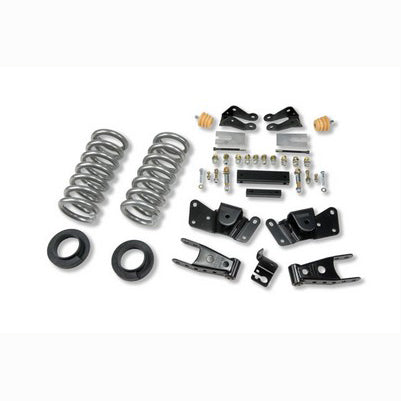 1997-00 C2500/3500 Crew Cab (inc Dually) 1 or 2 inch Front/4 inch Rear lowering kit W/O Shocks