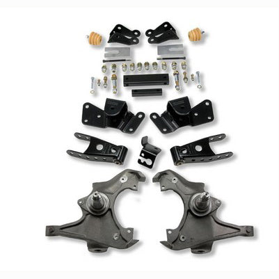 1997-00 C2500/3500 Crew Cab (inc Dually) 3 inch Front/4 inch Rear lowering kit W/O Shocks
