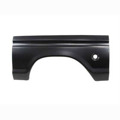 Bedside Repair Panel w/ Round Gas Hole - LH - 73-76 Ford F100 F150 F250 Styleside