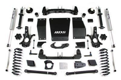 2015-19 Tahoe, Suburban, Yukon 6 inch lift kit, with OE Cast Steel control arms