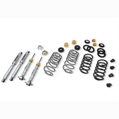 2007-14 Tahoe/Yukon (not XL) without OE Autoride, 2wd/4wd 1 or 2 inch Front/3 or 4 inch Rear lowering kit with SP shocks