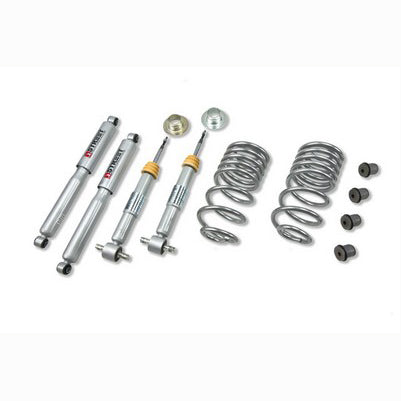 2007-14 Tahoe/Yukon (not XL) without OE Autoride, 2wd/4wd 0 to 2 inch Front/2 inch rear Lowering Kit, With SP Shocks