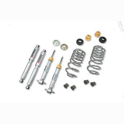 2007-14 Tahoe/Yukon (not XL) without OE Autoride, 2wd/4wd 2 inch Front/3 or 4 inch Rear Lowering Kit, With SP Shocks