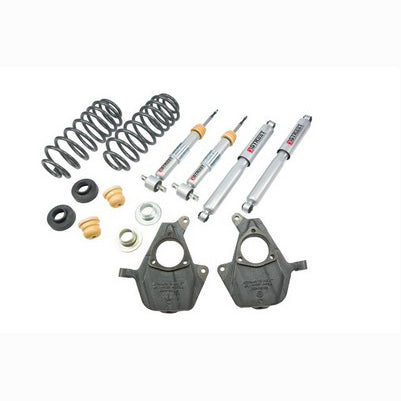 2007-13 Avalanche w/o OE autoride 2wd/4wd 2 inch Front/ 2 or 3 inch Rear lowering kit with SP shocks
